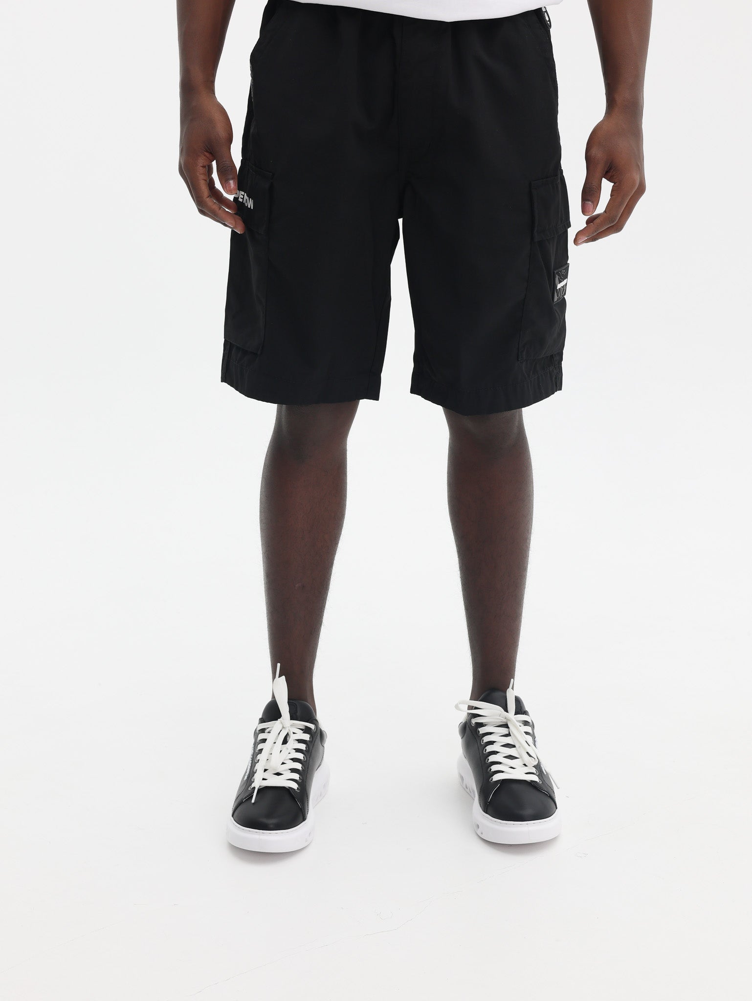 Aaape Shorts Now Logo Black-AL Capone Premium