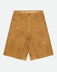 Aape Shorts Trade Mark Denim Light Beige