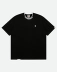 Aape T-Shirt Now Neck Logo Black-AL Capone Premium