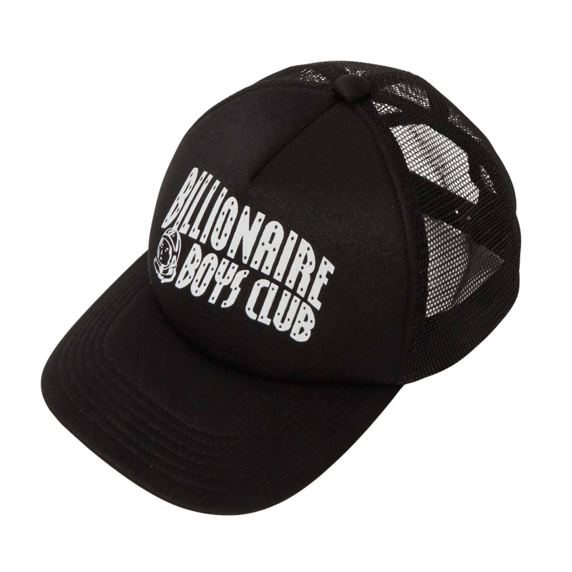 Billionaire Boys Club Arch Logo Trucker Cap Black-AL Capone Premium