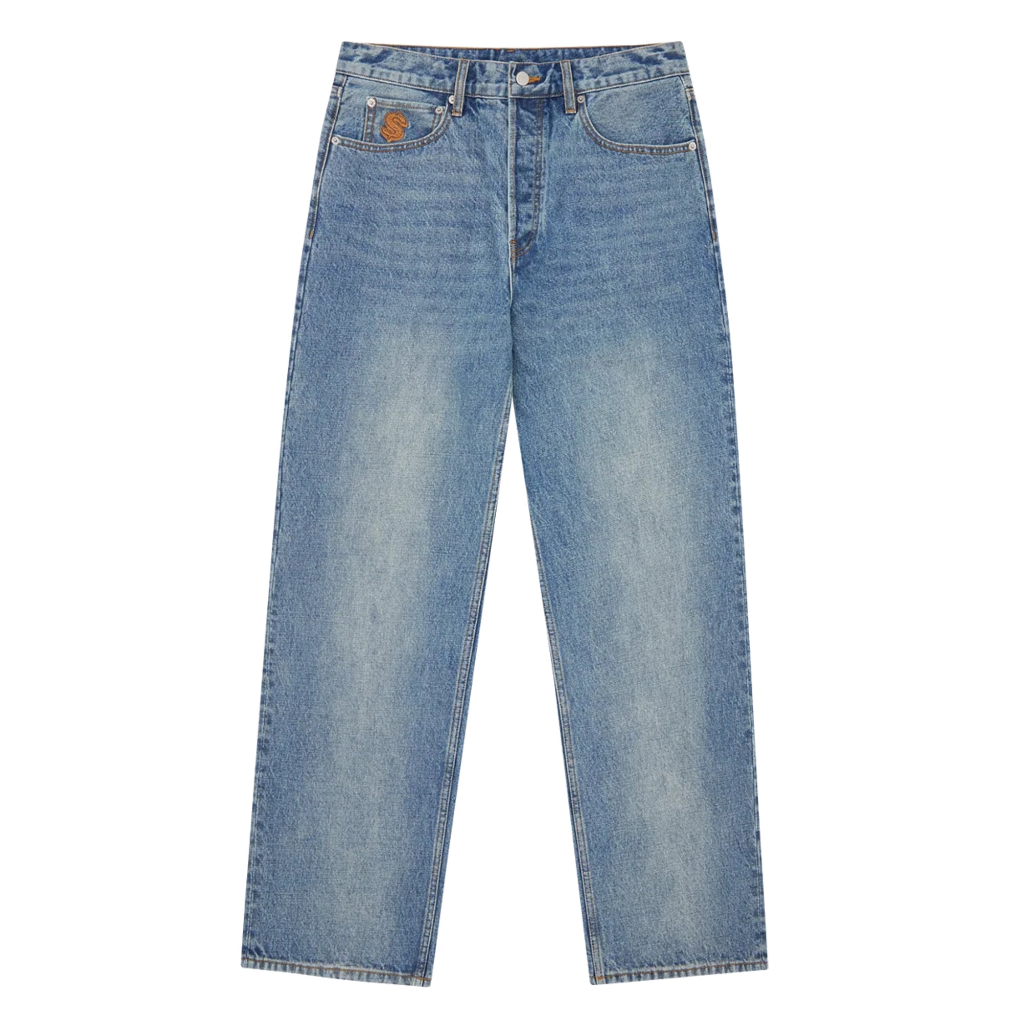 Billionaire Boys Club Astro Wide Leg Denim Pants Blue-AL Capone Premium