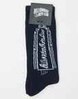 Billionaire Boys Club Rocket Logo Socks Navy