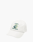 Casablanca Cap Blue Smiley White