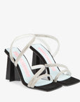 Chiara Ferragni Heels Cfh6 Andromada 100 Crystal White