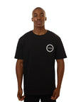 Capone T-Shirt Capone Map Embossed Black - 1