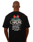 Capone T-Shirt Graphic Twin Rose Black