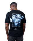 Capone T-Shirt Japan City Butterfly Black