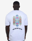 Capone T-Shirt Mexican Embroidery Slogan White