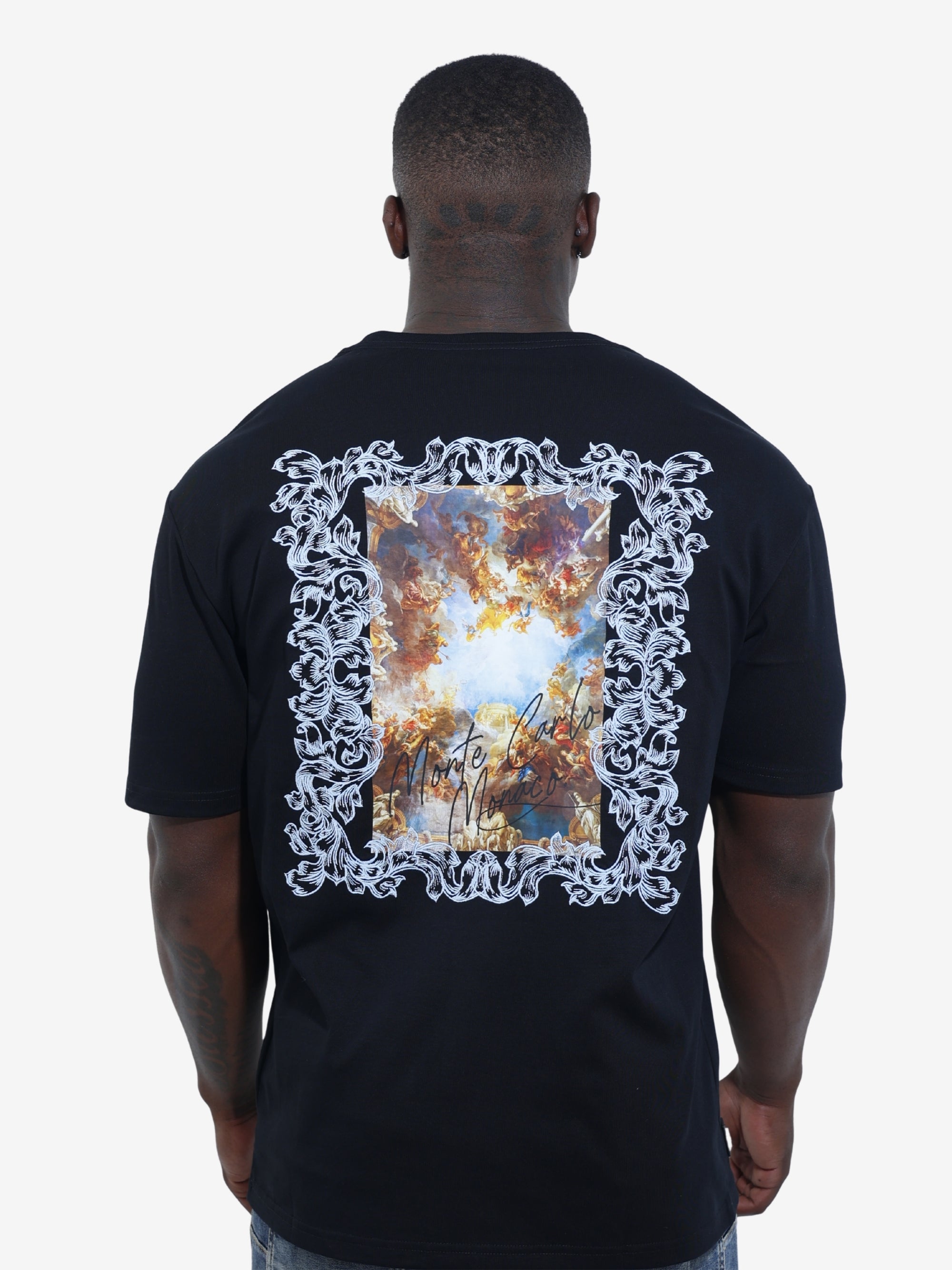 Capone T-Shirt Monaco Artwork Black
