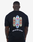 Capone T-Shirt Mexican Embroidery Slogan Black