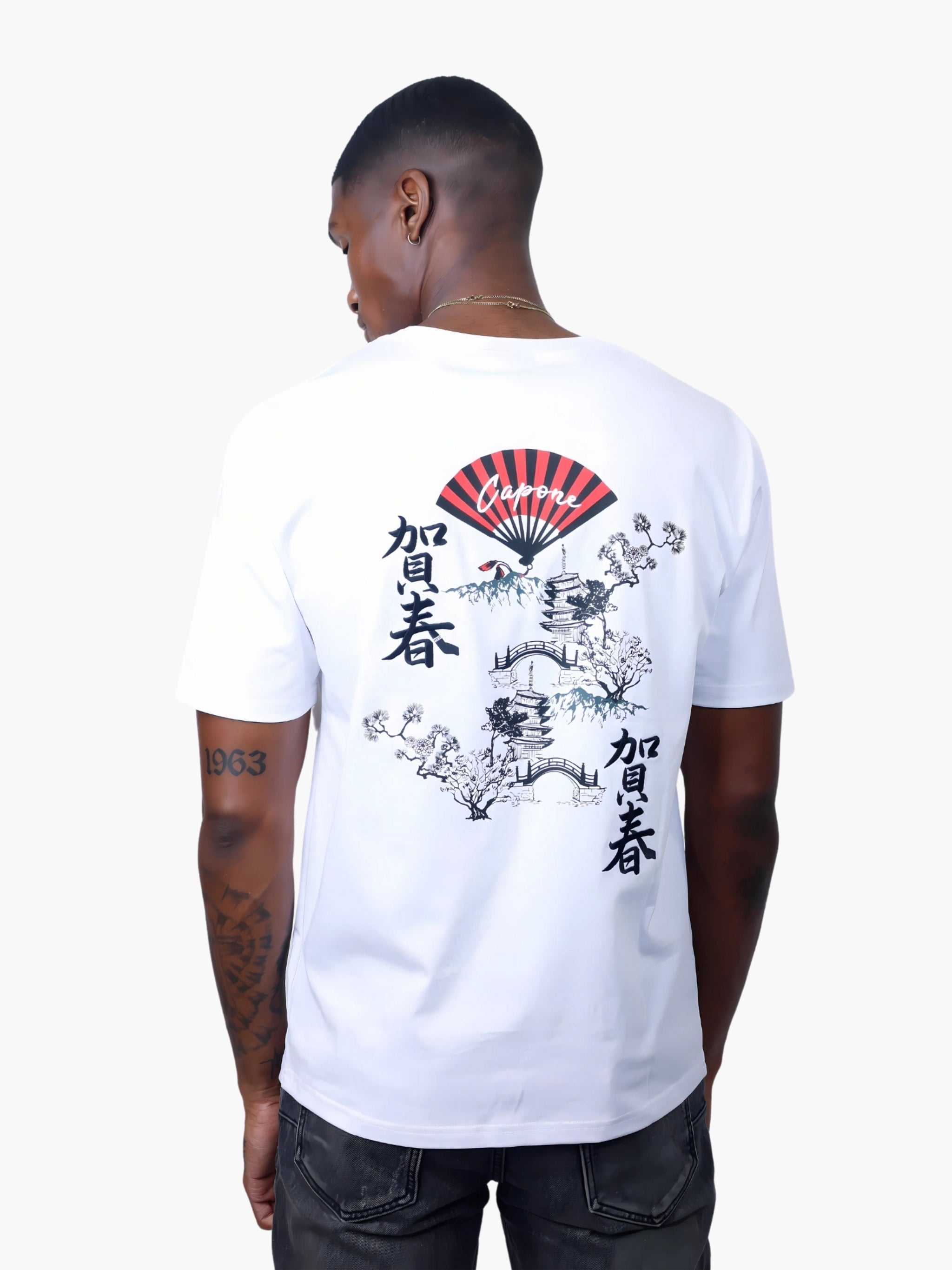 Capone T-Shirt Japan Fan White – AL Capone Premium