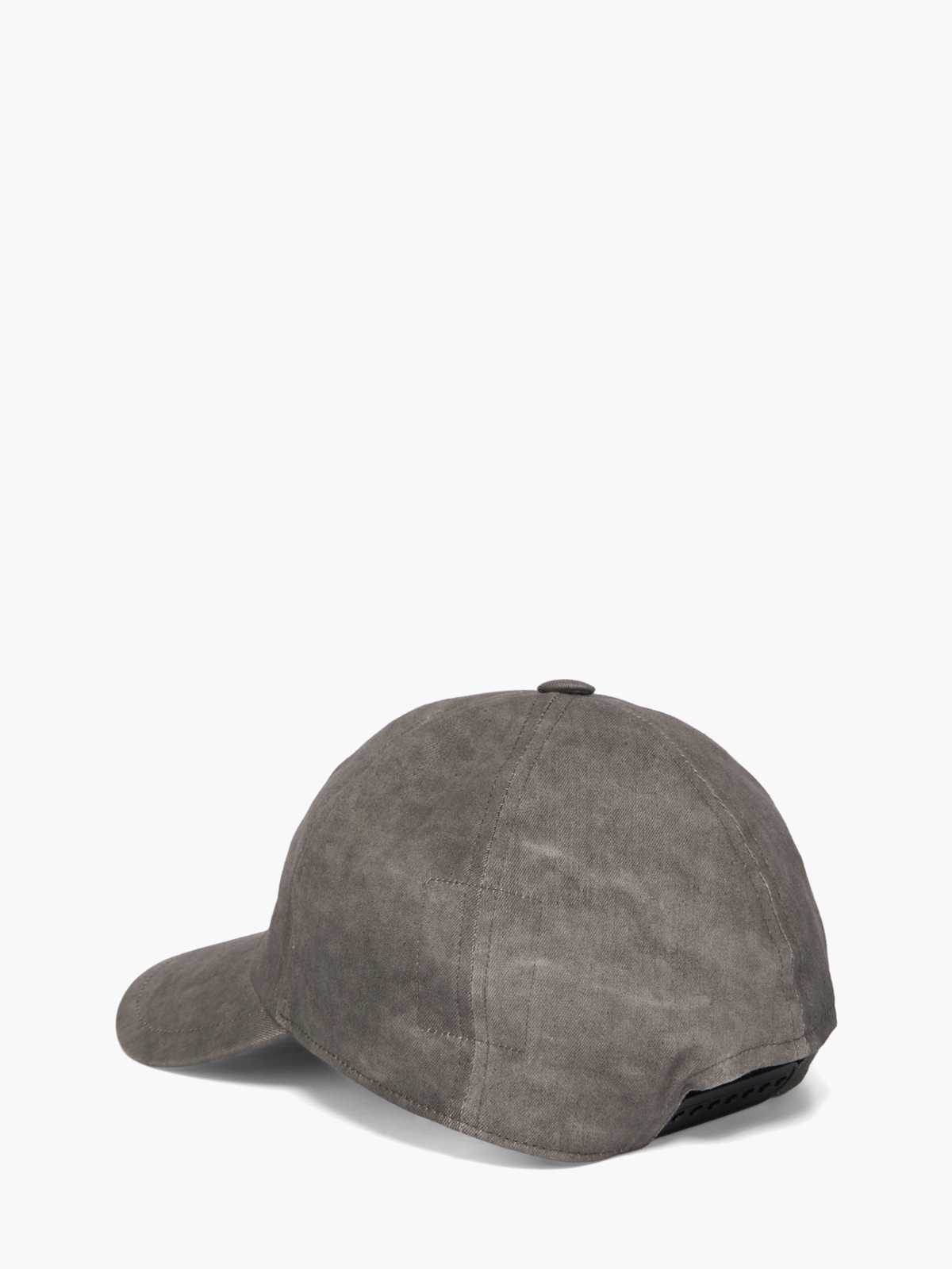 Rick Owens Cap Baseball Dark Dust