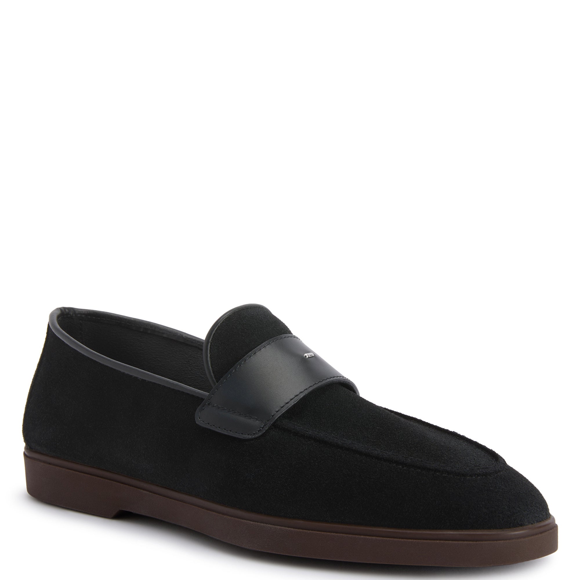 Giuseppe Zanotti Formal Shoes Zsh3 Slip On Suede Black