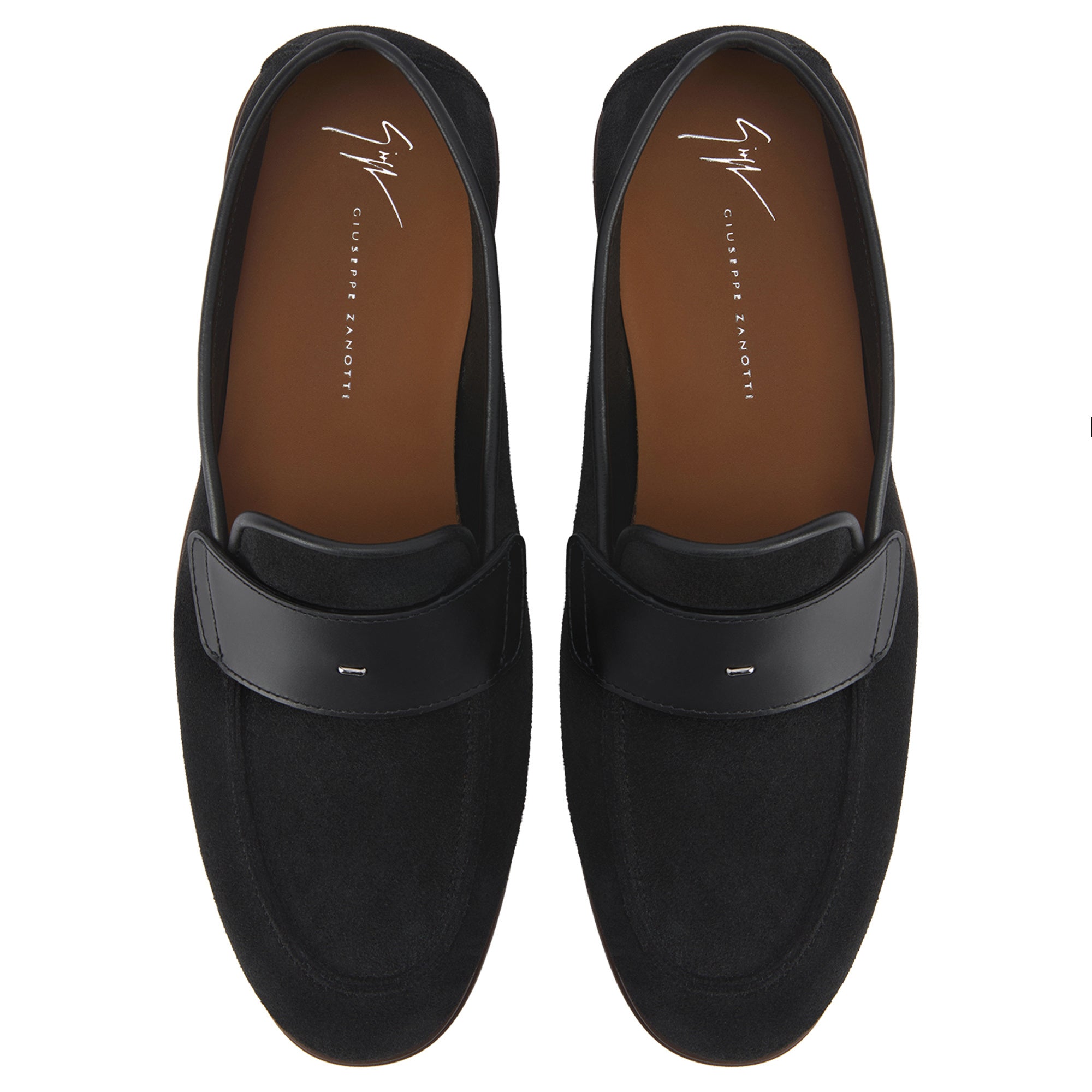 Giuseppe Zanotti Formal Shoes Zsh3 Slip On Suede Black