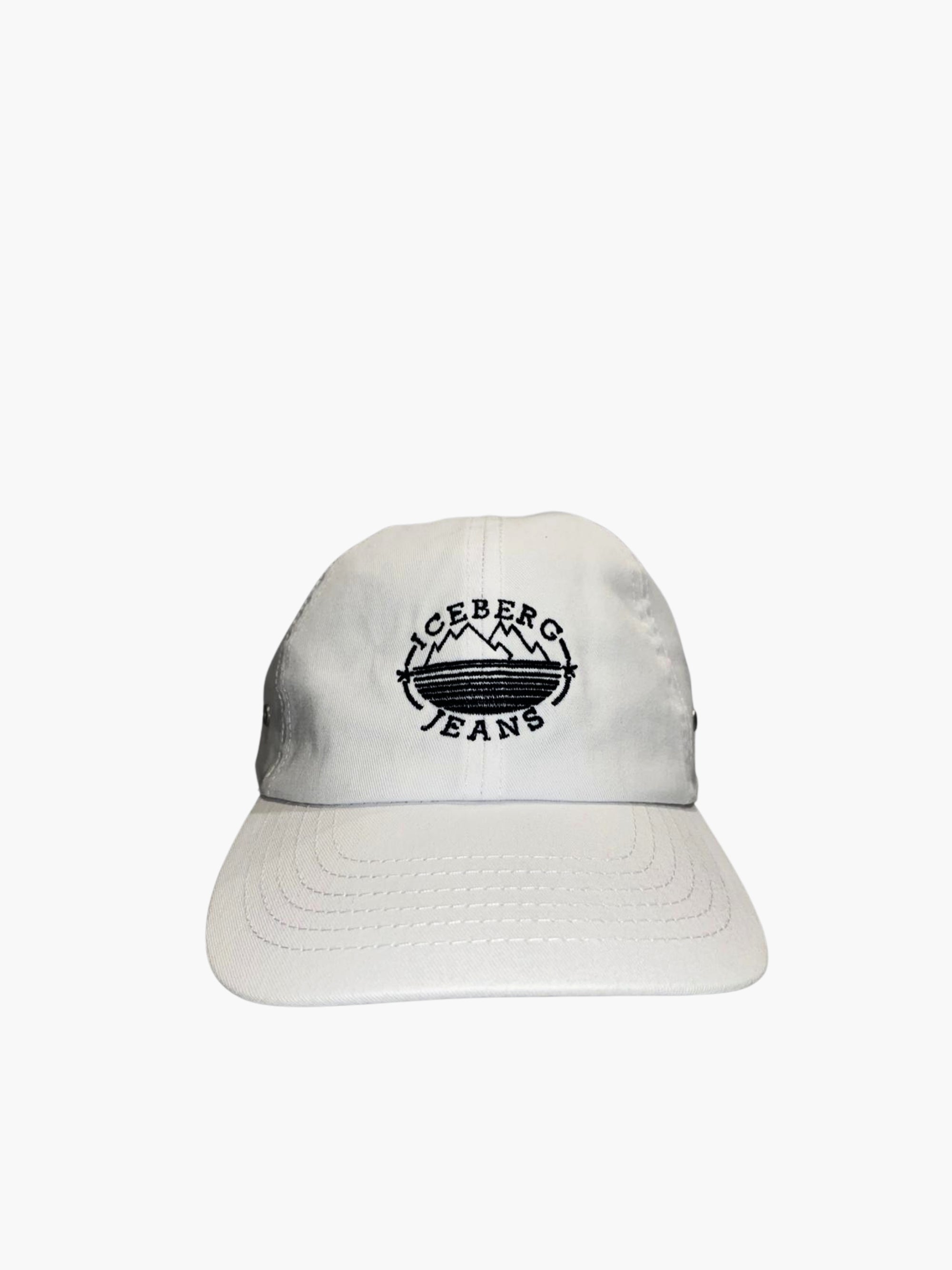 Iceberg Jeans Cap Ibj Logo White