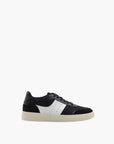 Giuseppe Zanotti Sneakers Z70 White Strioe Suede Top Black/white