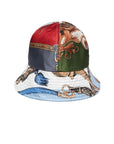 Comme Des Garcons Bucket Hat Allover Print Multi Colour