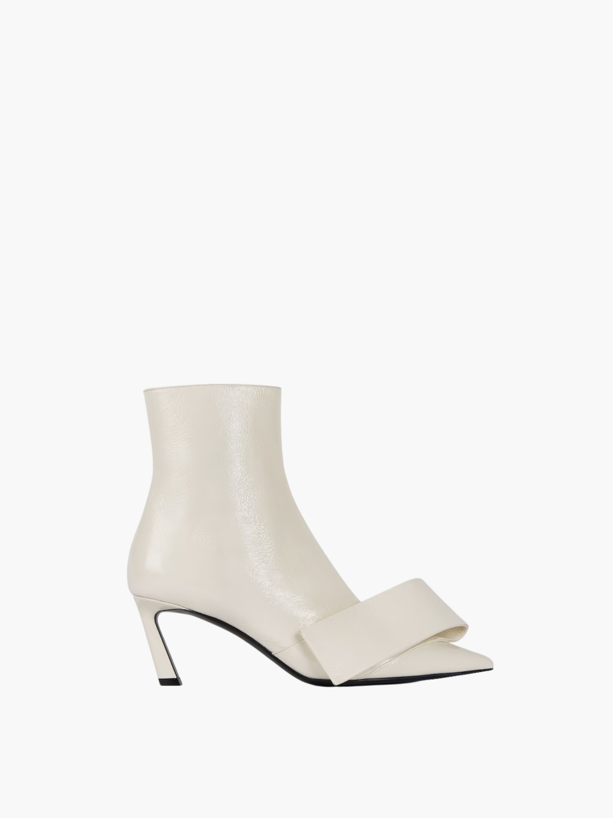 Givenchy Ankle Bow Wrap Over Cream