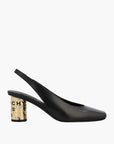 Givenchy Heel GH6 Slingback 85Mm Black