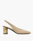 Givenchy Heel GH7 Slingback 85Mm Beige