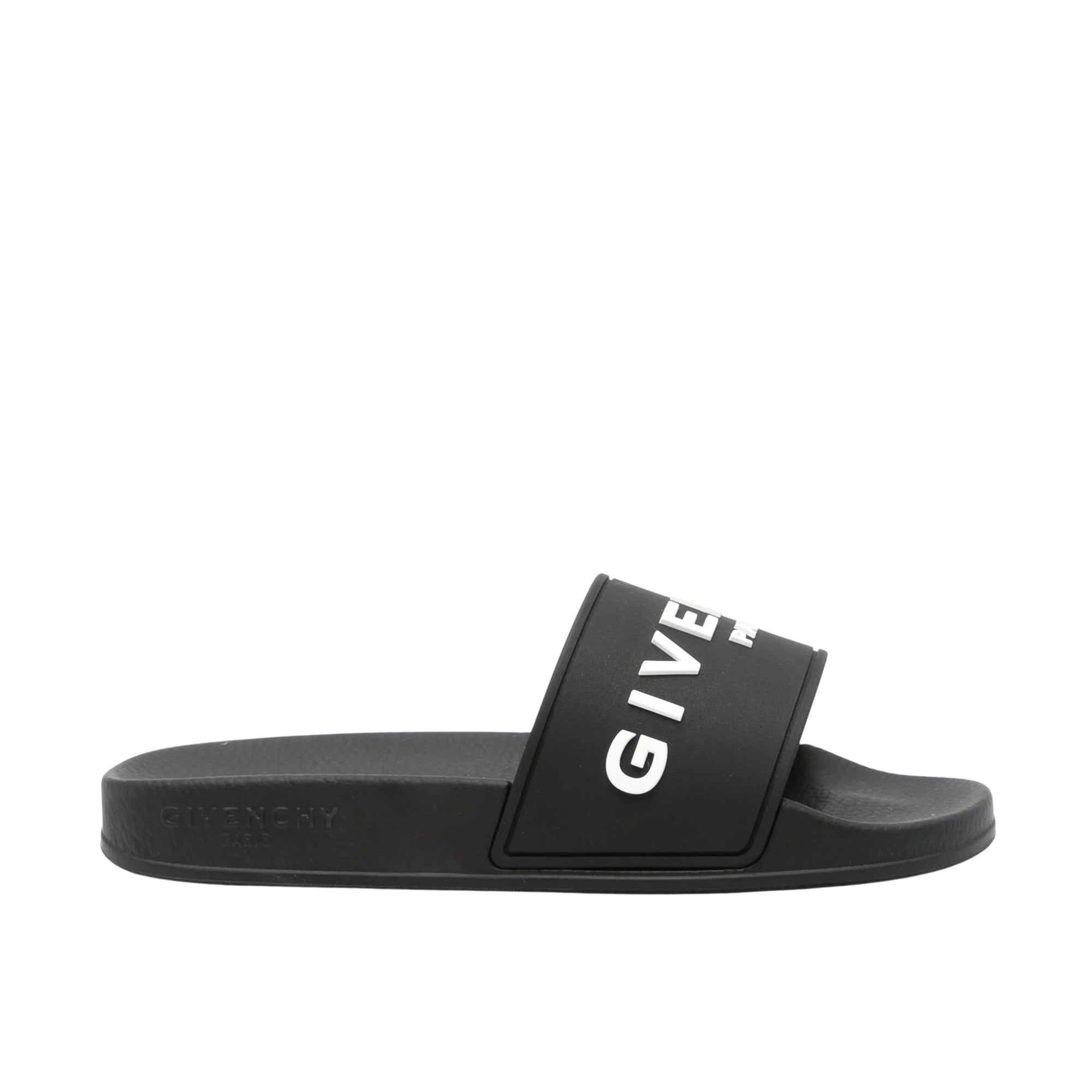 Givenchy Slide Logo Black