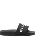 Givenchy Slide Logo Black