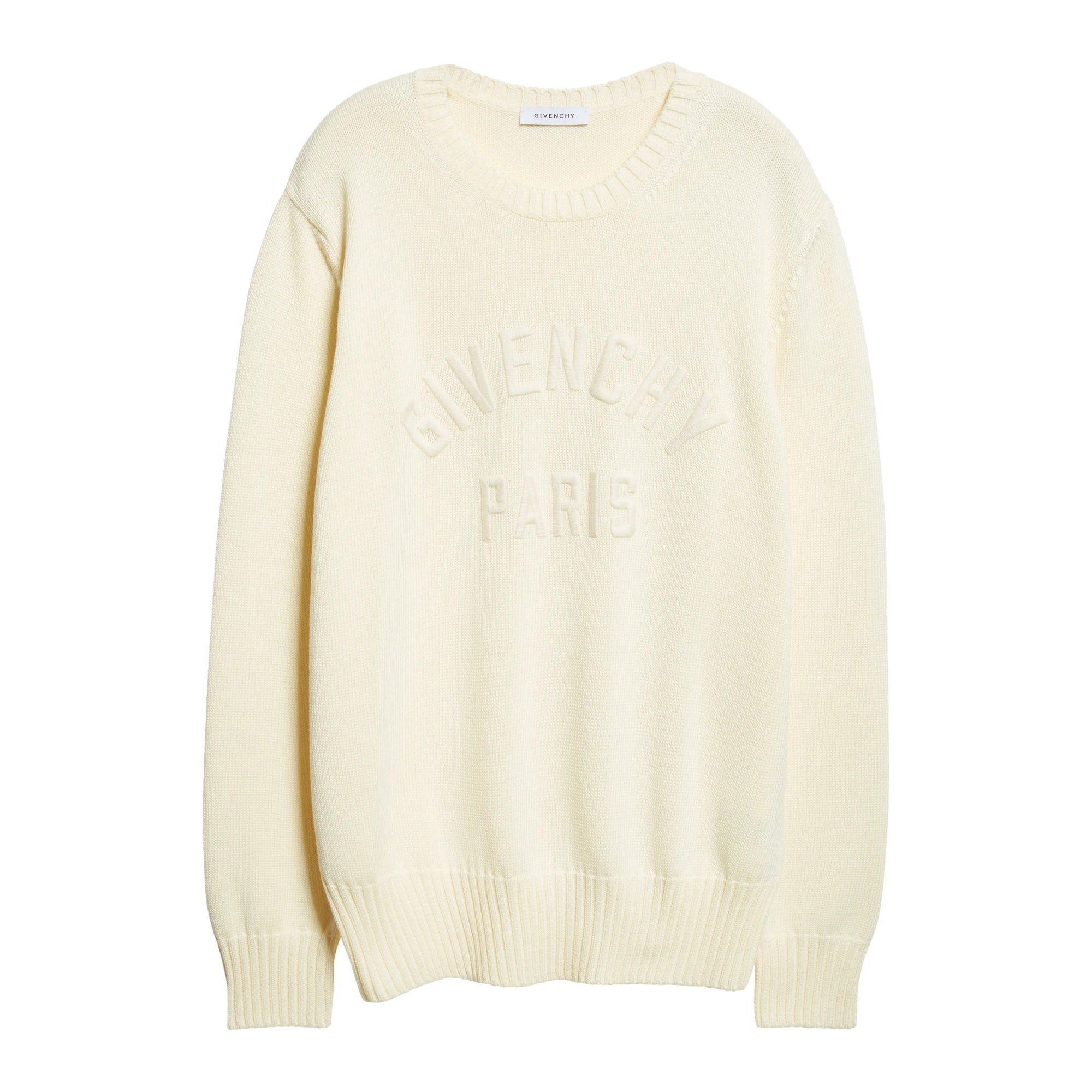Givenchy Sweater Logo Ecru