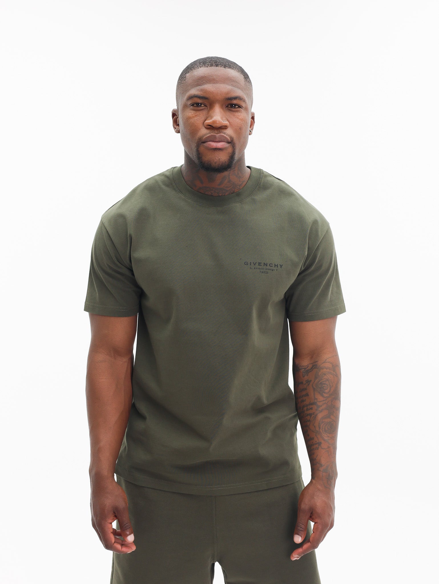 Givenchy T-Shirt Logo Khaki