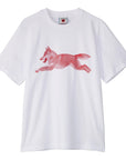Icecream Halfton Running Dog T-Shirt White