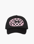 Ice Cream Cap Checker Running Dog Trucker Black