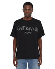 Just Cavalli T-Shirt Embroidery Logo Black