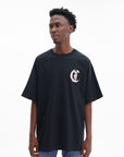 Just Cavalli T-Shirt Maxi Logo Leo Black