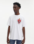 Just Cavalli T-Shirt Small Heart Tattoo White