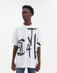 Just Cavalli T-Shirt Maxi Side Logo White
