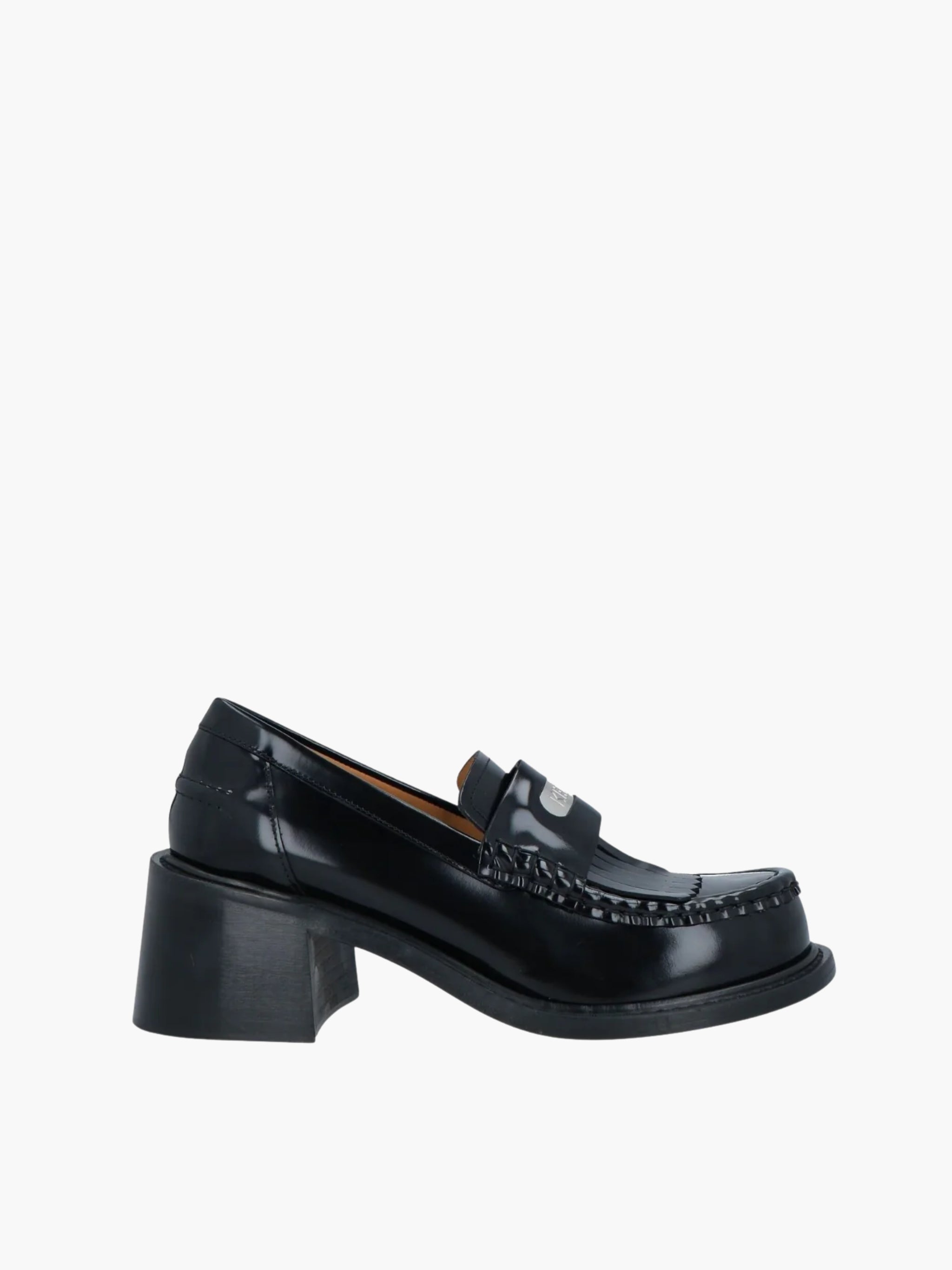 Kenzo Shoe Calf Leather Black - AL Capone Premium