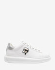 Karl Lagerfeld Sneaker Klls55 Kapri Nft Lo Lace White-Silver
