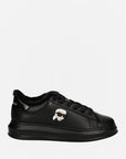 Karl Lagerfeld KL554 Sneaker Kapri Mens Karl NFT Lo Lined Black Leather / Mono