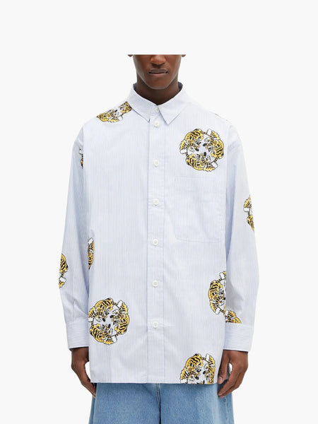 Kenzo Shirt Allover Tiger Prints White – AL Capone Premium
