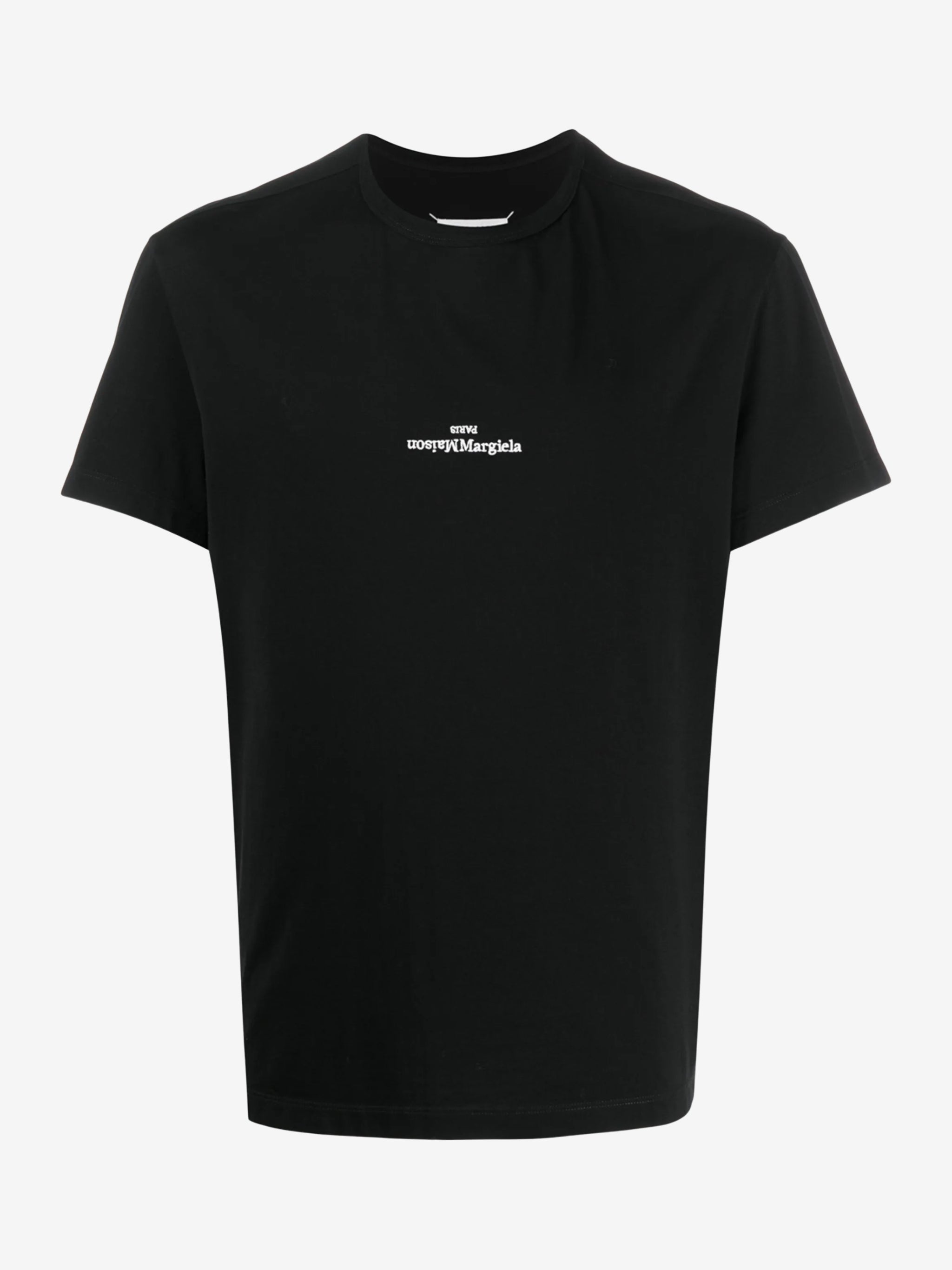 Maison Margiela Upside Down Logo T-shirt Black - AL Capone Premium