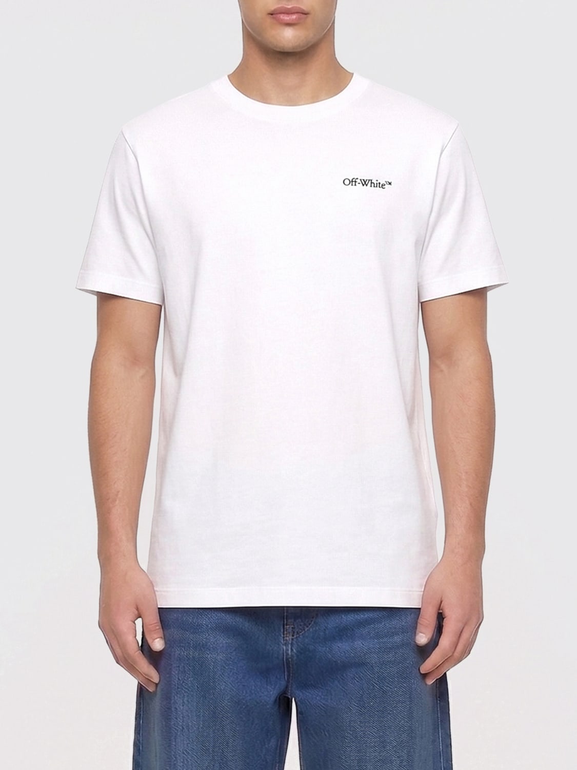 Off - White T-Shirt Metal Arrow SS Slim White