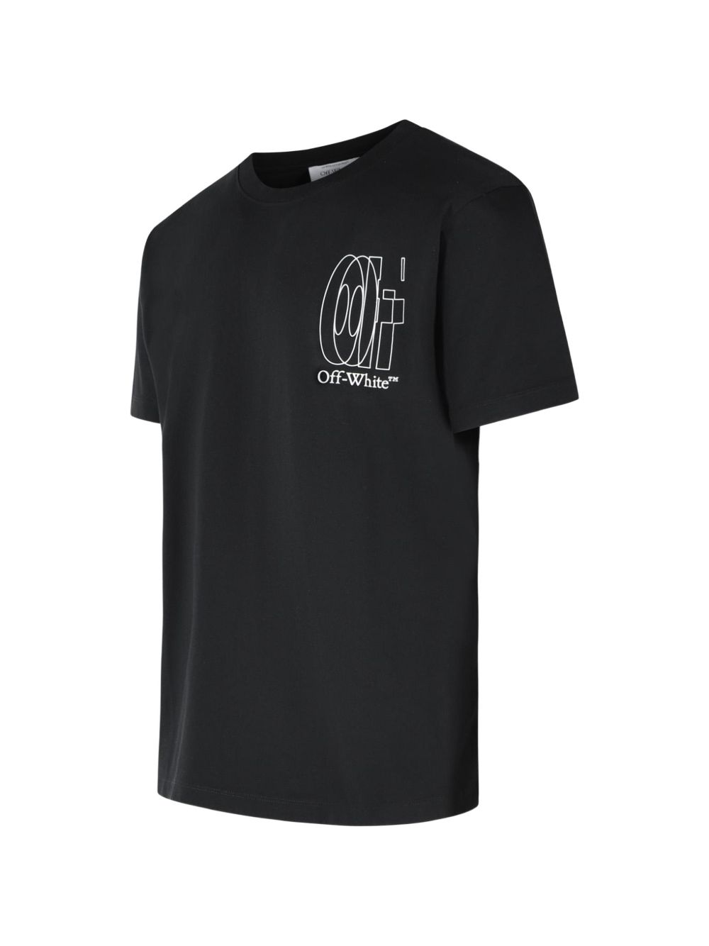 Off - White T-Shirt Big Double Arrow Black