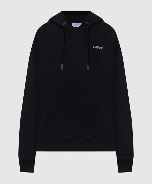 Off - White Hoodie Half Arrows Skate Black