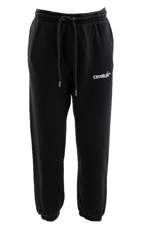 Off - White Sweatpants Heraldic Arrows Black