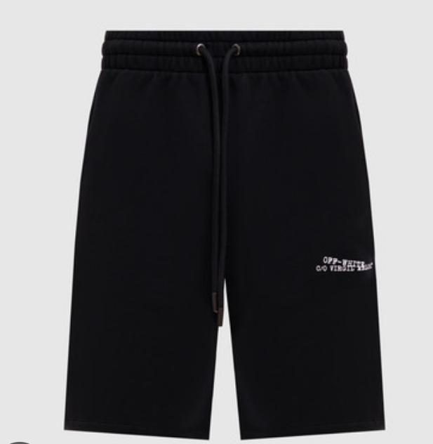 Off - White Shorts Type Machine Arrow Black