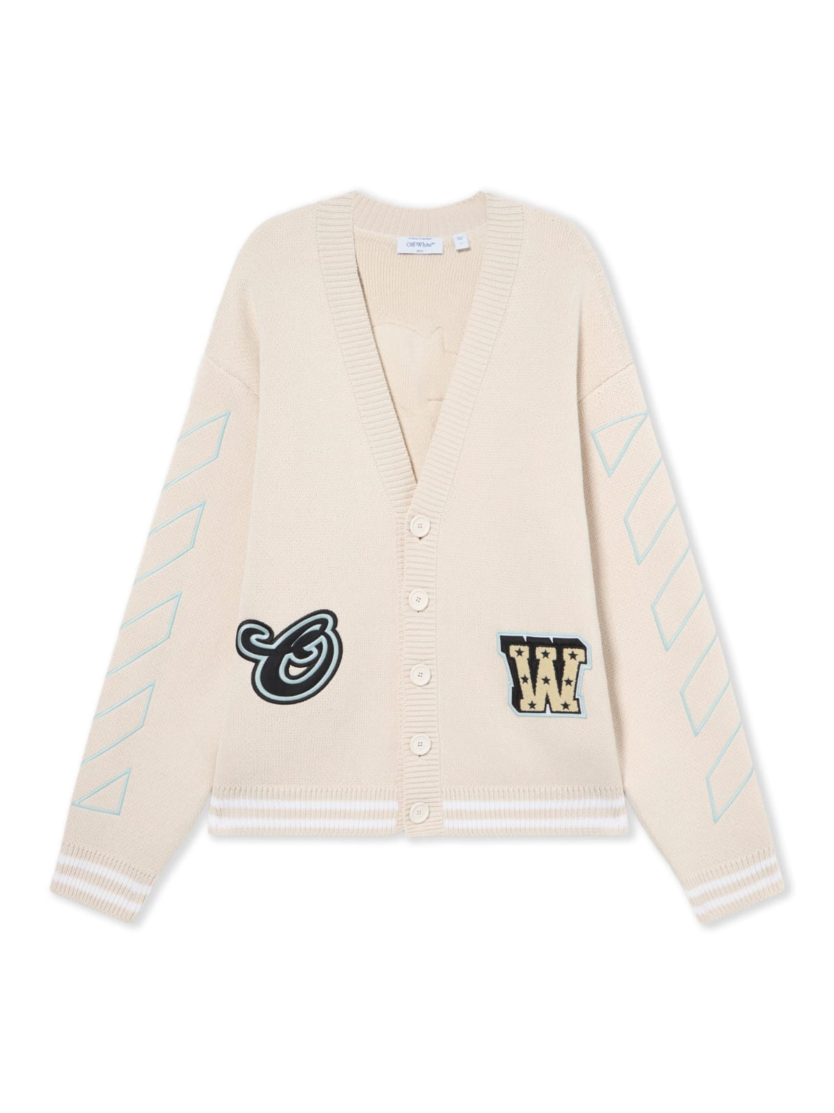 Off - White Cardigan Star Vars Knit Cream
