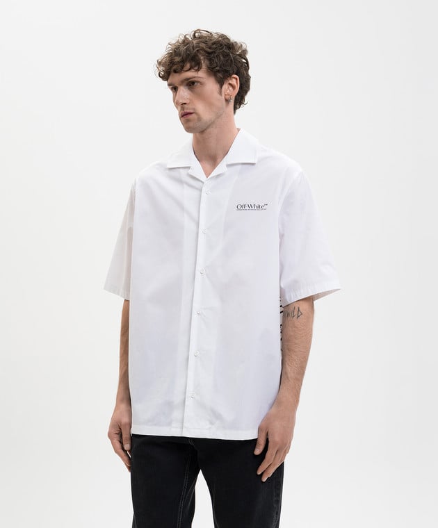 Off - White Shirt Circle Off Bowling White