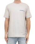 Purple T-Shirt Logo Khaki