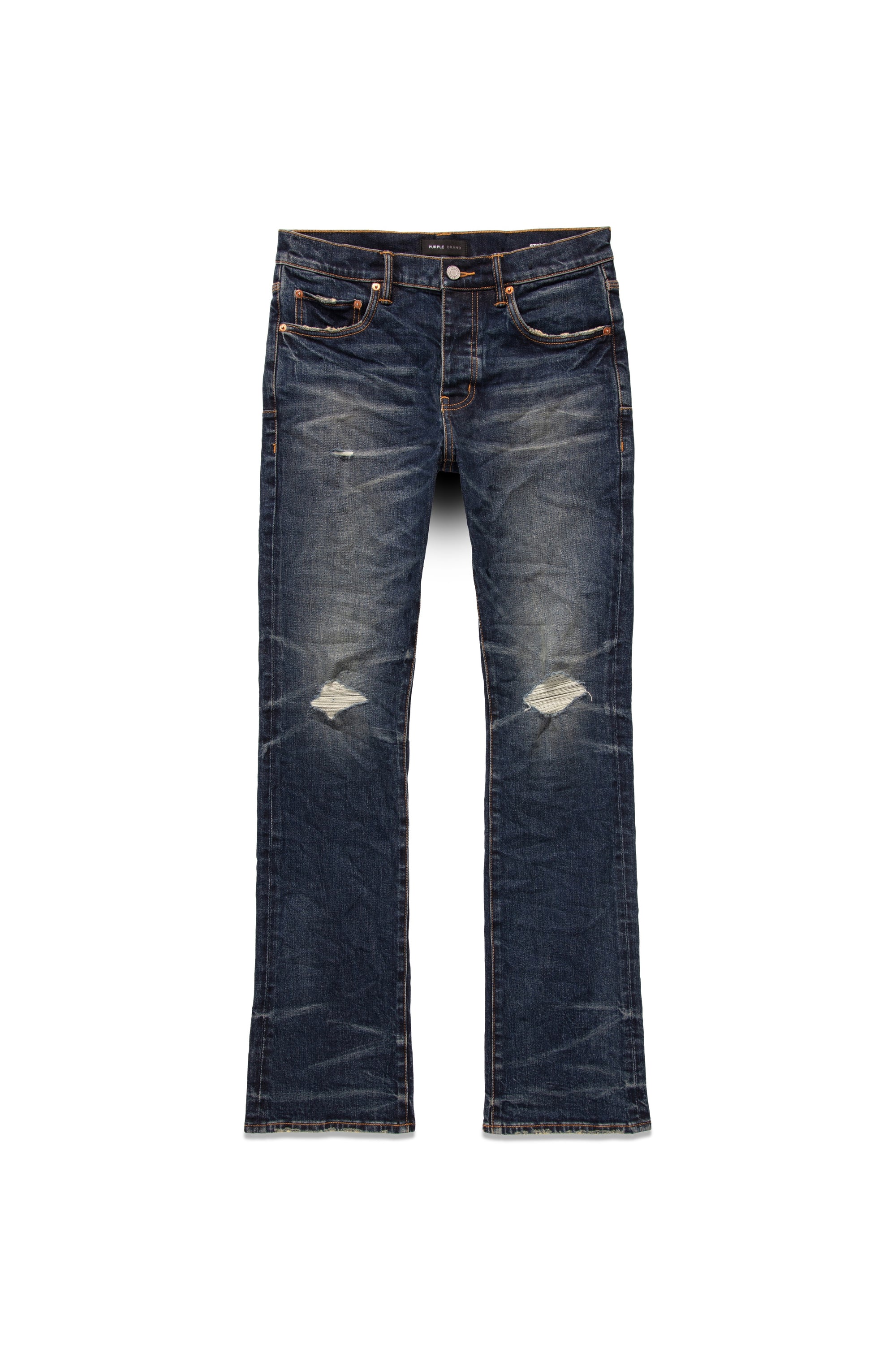 Purple Jeans Vintage Dark Aged Indigo
