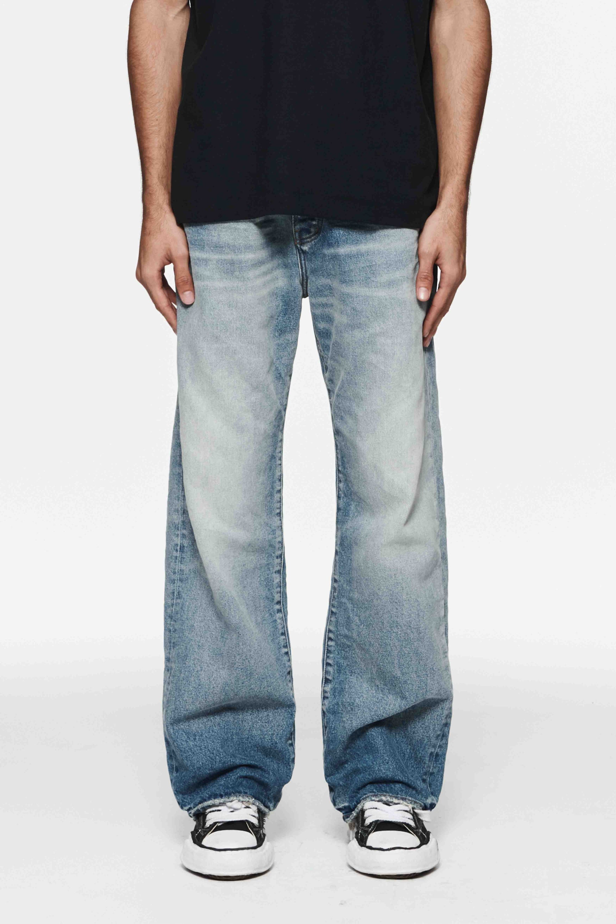 Purple Jeans Icon Wide Indigo