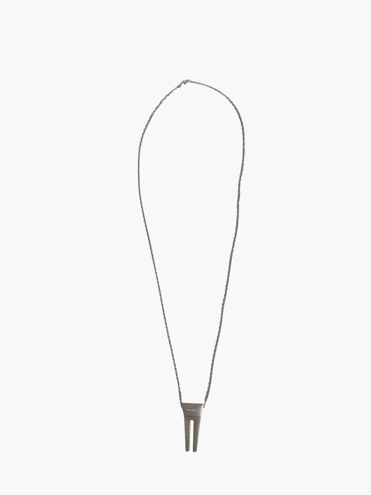 Rick Owens Necklace Open Trunk Palladio